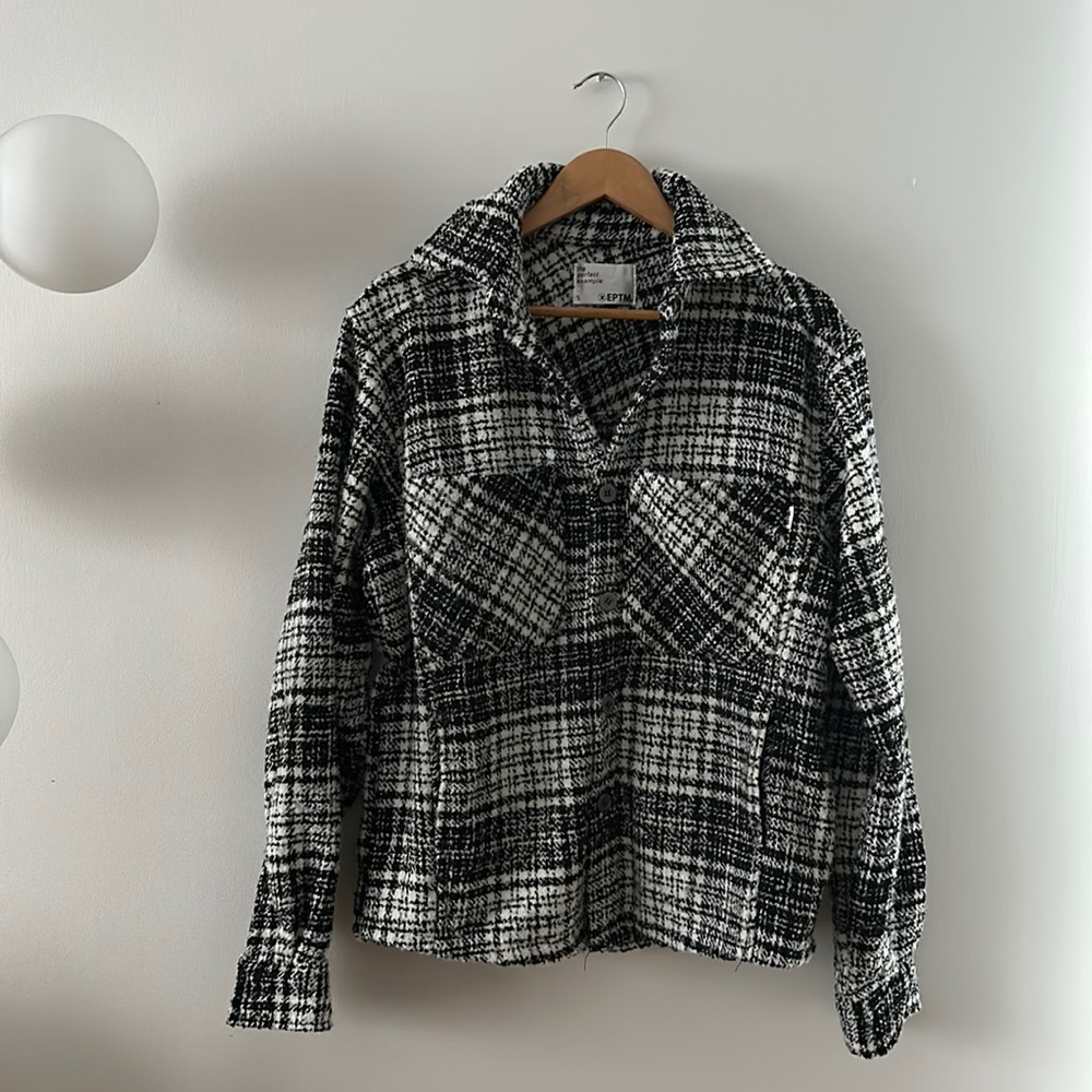 EPTM Men’s Plaid Shacket